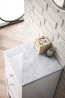 James Martin Athens 15" Base Cabinet, Glossy White