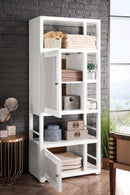 James Martin Athens 30" Linen Cabinet, Glossy White