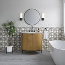James Martin Bellamy 36" Single Bathroom Vanity, Rustic Oak