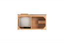 James Martin Columbia 36" Single Vanity Cabinet, Ash Gray