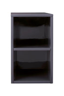 James Martin Milan 12" Storage Cabinet, Modern Grey Glossy