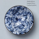 Japanese blue and white kung fu tea cup dining room porcelain bowl