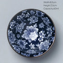 Japanese blue and white kung fu tea cup dining room porcelain bowl