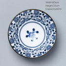 Japanese blue and white kung fu tea cup dining room porcelain bowl