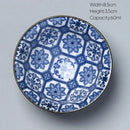 Japanese blue and white kung fu tea cup dining room porcelain bowl