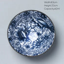Japanese blue and white kung fu tea cup dining room porcelain bowl