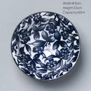 Japanese blue and white kung fu tea cup dining room porcelain bowl