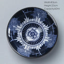 Japanese blue and white kung fu tea cup dining room porcelain bowl