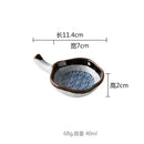 Japanese blue wave ceramic japanese porcelain chopsticks holder set dining room sauce dishes