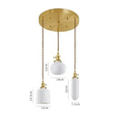 DecorBites™ Ceramic LED Pendant Light: Japanese Style, Nordic Design, Modern Living Room Hanging Lamp