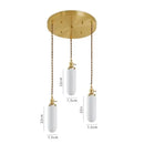 DecorBites™ Ceramic LED Pendant Light: Japanese Style, Nordic Design, Modern Living Room Hanging Lamp