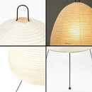 Japanese style rice paper desk lamp bedroom lantern lighting