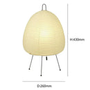 Japanese style rice paper desk lamp bedroom lantern lighting