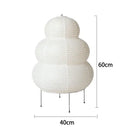 Japanese style rice paper desk lamp bedroom lantern lighting