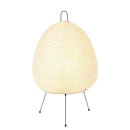Japanese style rice paper table lamp for bedroom minimalist egg light