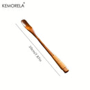 Japanese style wooden spoon set natural & dark wood kitchen tools