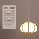 Japanese zen bamboo pendant lamp for tea room or living room