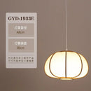 Japanese zen bamboo pendant lamp for tea room or living room