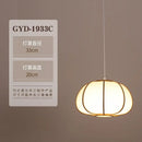Japanese zen bamboo pendant lamp for tea room or living room