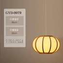 Japanese zen bamboo pendant lamp for tea room or living room