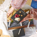 Slate Tapas Plates, Set of 4