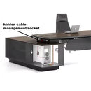 Corely · Modern L-Shaped Executive Desk