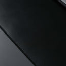 Jersey Black Leather Desk Pad for Office and Home