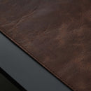 Jersey Dark Brown Leather Desk Pad for Office and Home