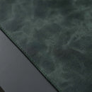 Jersey Dark Green Leather Desk Pad for Office and Home