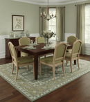 Jewel Custom Made Traditional Oushak Beige Hand Tufted Wool Rug