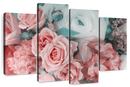 Blush Pink Floral Wall Art