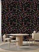 Multicolored Wildflowers Wallpaper