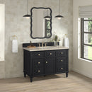 James Martin Lorelai 48" Single Bathroom Vanity, Black Onyx