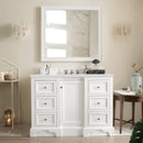 James Martin De Soto 48" Single Bathroom Vanity, Bright White