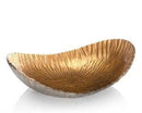 John-Richard Crinkled Bowl In Gold - FINAL SALE