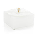 John-Richard Quartz And Frosted Acrylic Box
