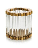 John-Richard Round Crystal Spear Container - Final Sale