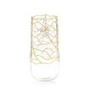 Entwined In Brass And Pearls Vase