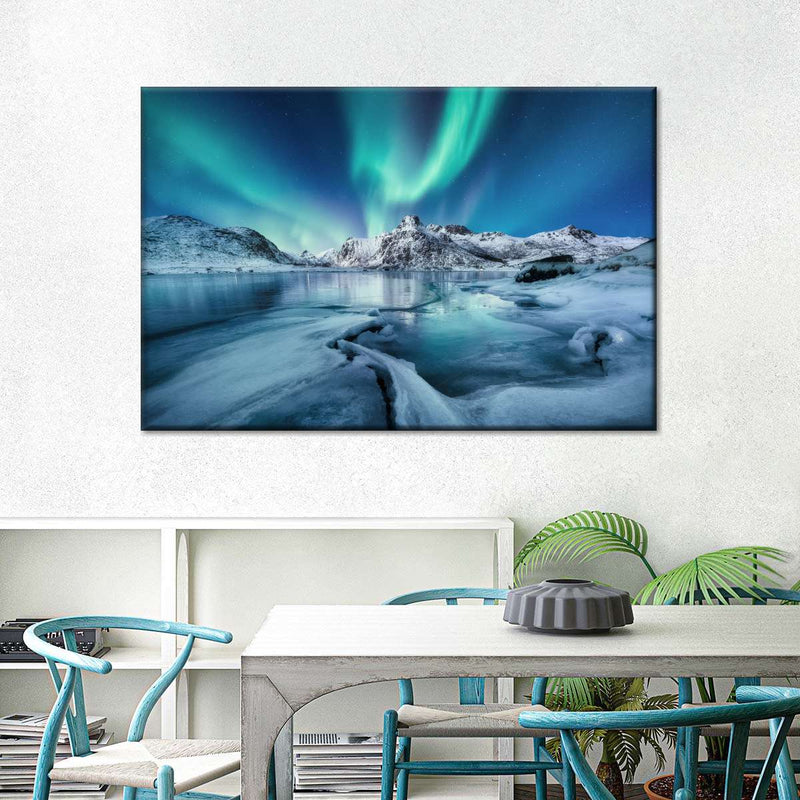 Radiant Northern Lights Wall Art