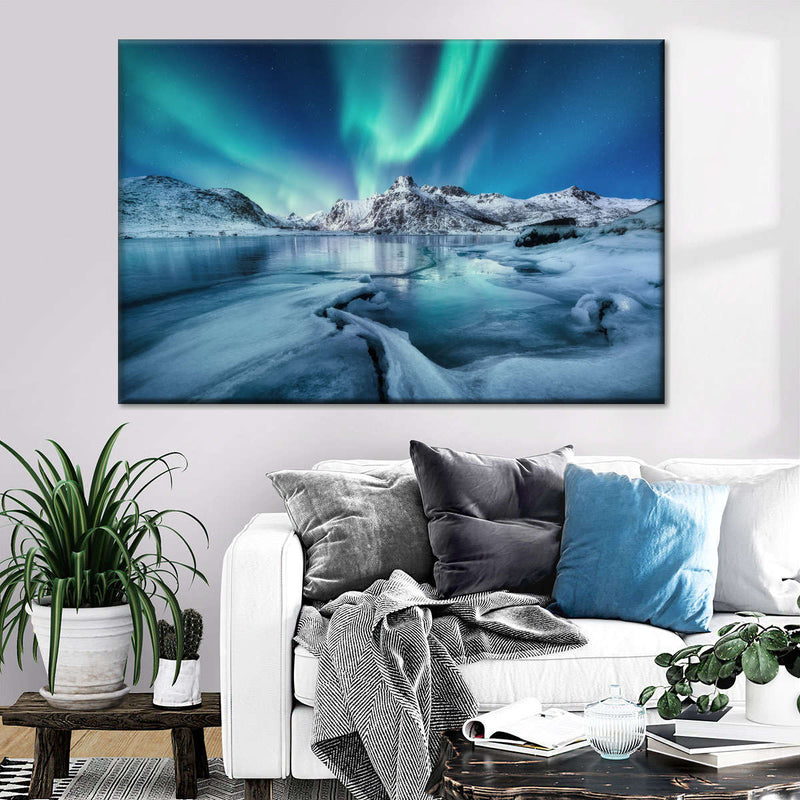 Radiant Northern Lights Wall Art