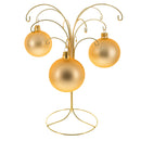 12-Arm Spiral Fountain Brass Gold Metal Ornament Stand Display 11.5 Inches (Taiwan)