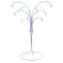 12-Arm Spiral Fountain Brass Silver Metal Ornament Stand Display 11.5 Inches (Taiwan)