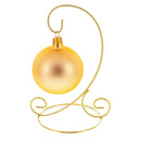 Twisted Wire Gold Metal Ornament Stand Display 7.2 Inches (Taiwan)