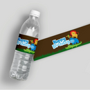 Jungle Boy Water Bottle Labels