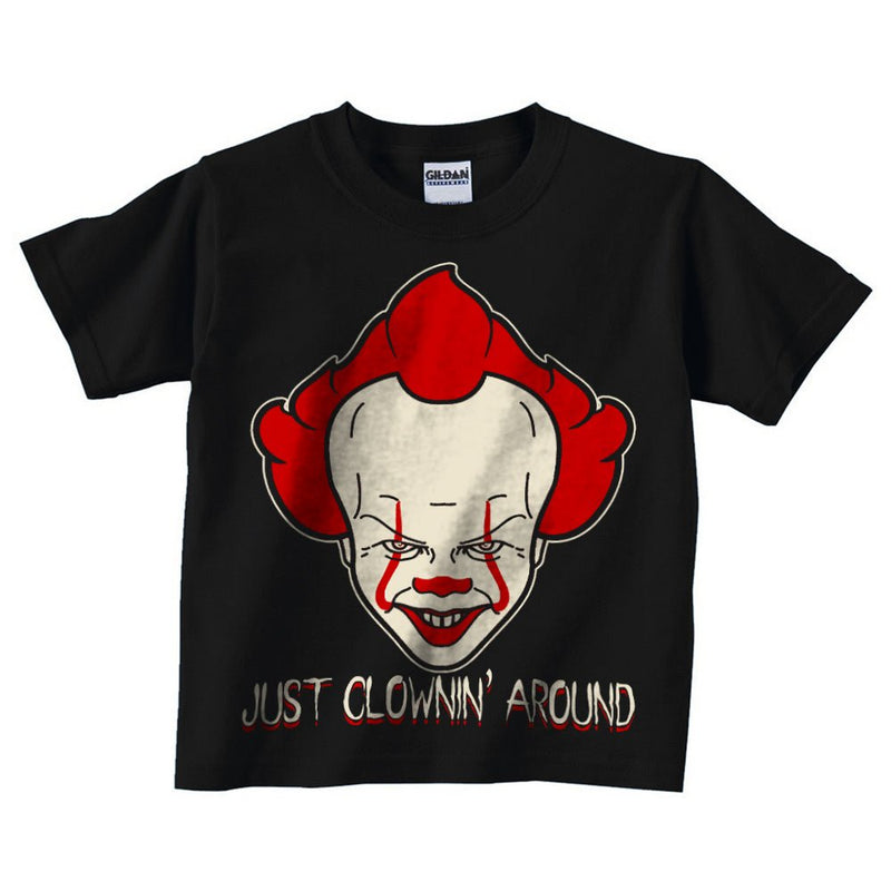 Just Clowning Around "Pennywise" Kids Shirt