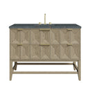 James Martin Emmeline 48" Single Bathroom Vanity, Pebble Oak