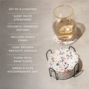 Terrazzo Stoneware Coasters