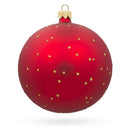 Santa Filling Stockings by a Cozy Fireplace Glass Ball Christmas Ornament 4 Inches