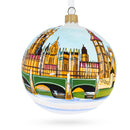 Big Ben, London, United Kingdom Glass Ball Christmas Ornament 3.25 Inches