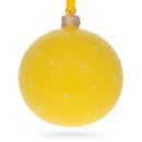 Cheeky Wink and Kiss Facial Expressions Glass Ball Christmas Ornament 3.25 Inches
